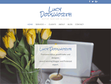 Tablet Screenshot of lucydodsworth.com